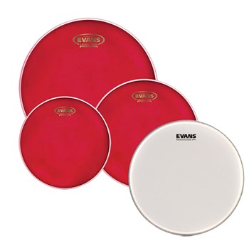 EPP-HRUV1-R Hydraulic Red Rock Набор пластиков для малого и том барабана (10, 12, 16")+14", Evans EPP-HRUV1-R - фото 15014