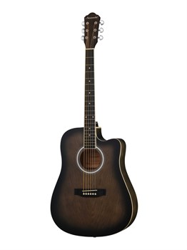 HS-4140-TBS Акустическая гитара, с вырезом, коричневый санберст, Naranda HS-4140-TBS - фото 17668