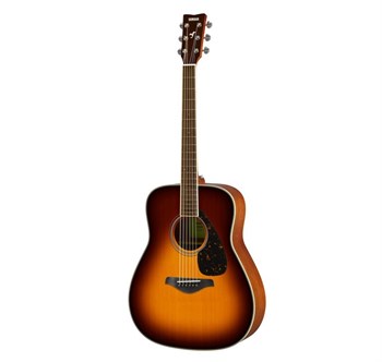 FG820-BS Гитара акустическая, коричневый санберст, Yamaha FG820-BS - фото 18034