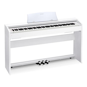 PX-770WE Privia Цифровое пианино со стойкой и педалями, белое, Casio PX-770WE-1 - фото 18241