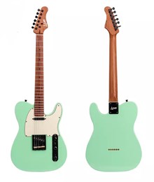 S-G17-PRO-SG Электрогитара, зеленая, Luxars S-G17-PRO-SG