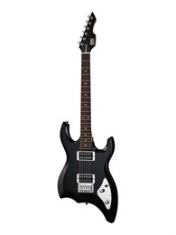 MIG22-BL24 Электрогитара, черная, MIG Guitars MIG22-BL24