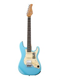 S800-Standard-800-BL Электрогитара с встроенным процессором, синяя, GTRS S800-Standard-800-BL