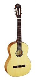 R133 Family Series Pro Классическая гитара, размер 4/4, глянцевая, с чехлом, Ortega R133