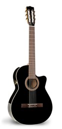 041701 Hybrid CW Black Crescent TRIC Электро-акустическая классическая гитара, с футляром, La Patrie 041701