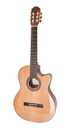 F65CW-EQ Performer Series Fiesta Электро-акустическая гитара, с вырезом, Kremona F65CW-EQ
