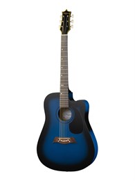 ACS-C41BLS Гитара акустическая, с вырезом, синий санберст, Niagara ACS-C41BLS