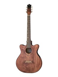 ACS-2C39NT Гитара акустическая, с двумя вырезами, цвет натуральный темный, Niagara ACS-2C39NT