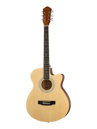 HS-4040-N Акустическая гитара, с вырезом, цвет натуральный, Naranda HS-4040-N