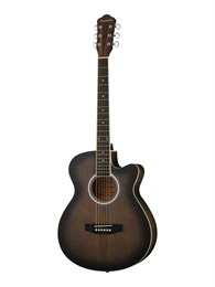 HS-4040-TBS Акустическая гитара, с вырезом, коричневый санберст, Naranda HS-4040-TBS