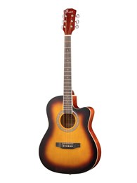 FFG-3039-SB Акустическая гитара, с вырезом, санберст, Foix FFG-3039-SB