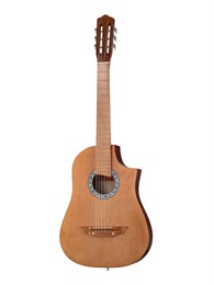ACD-39A-513-LN Акустическая гитара, с вырезом, цвет светлый орех, АККОРД ACD-39A-513-LN