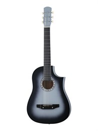 ACD-39A-513-G Акустическая гитара, с вырезом, серый санберст, АККОРД ACD-39A-513-G