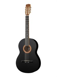GF-BK20 Акустическая гитара, черная, Presto GF-BK20