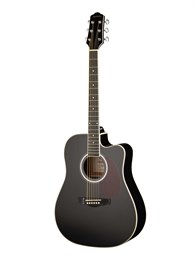 DG220CBK Акустическая гитара с вырезом Naranda DG220CBK