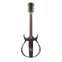 SG2BL23 SG2 Сайлент-гитара 12-струнная, черная, MIG Guitars SG2BL23