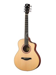LR1-36 Акустическая гитара, с вырезом, цвет натуральный, Luxars LR1-36