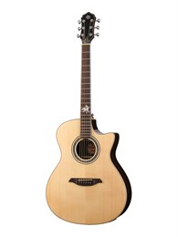 GAC-16E Электро-акустическая гитара, с чехлом, Mollo Guitar GAC-16E