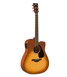 FGX800C-SDB Гитара электро-акустическая, с вырезом, санберст, Yamaha FGX800C-SDB