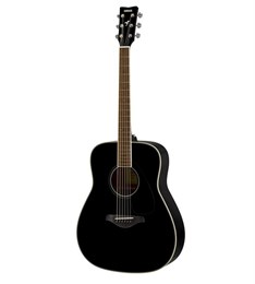 FG820-BL Гитара акустическая, черная, Yamaha FG820-BL