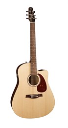 030910 Coastline S6 SLIM CW Spruce QIT Электро-акустическая гитара, с чехлом, узкий гриф, Seagull 030910