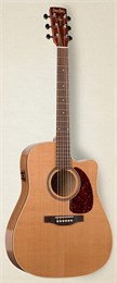 033768 CWGT Cedar QIT Электро-акустическая гитара, с чехлом, Simon & Patrick 033768