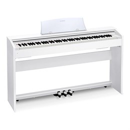 PX-770WE Privia Цифровое пианино со стойкой и педалями, белое, Casio PX-770WE-1