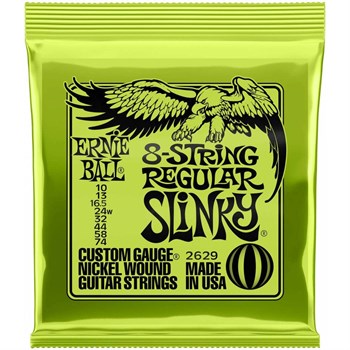 ERNIE BALL 2629 Nickel Wound Slinky Regular 10-74 - Струны для 8 струнной электрогитары Эрни Болл P02629 - фото 1801