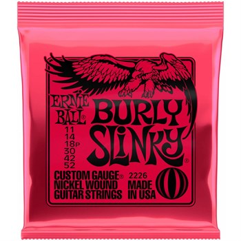 ERNIE BALL 2226 Nickel Wound Slinky Burly 11-52 - Струны для электрогитары P02226 - фото 2358