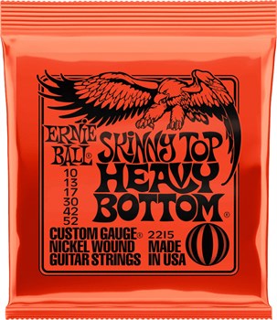 ERNIE BALL 2215 Nickel Wound Slinky Skinny Top Heavy Bottom 10-52 - Струны для электрогитары P02215 - фото 2868