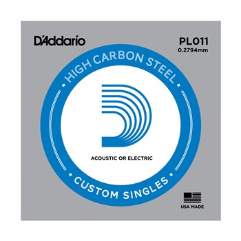 D'ADDARIO PL011 - Струна одиночная для акустической и электрогитары Даддарио PL011 - фото 3582