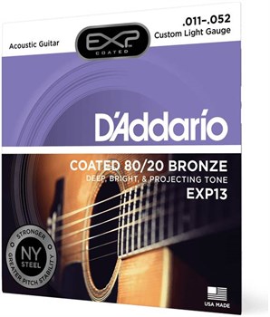 D'ADDARIO EXP13 - Струны для акустической гитары EXP13 - фото 4599