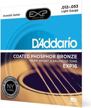 D'ADDARIO EXP16 - Струны для акустической гитары EXP16 - фото 4601