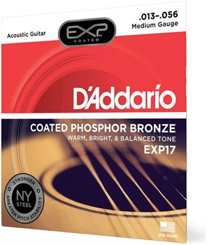 D'ADDARIO EXP17 - Струны для акустической гитары EXP17 - фото 4602