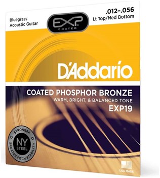 D'ADDARIO EXP19 - Струны для акустической гитары EXP19 - фото 4603