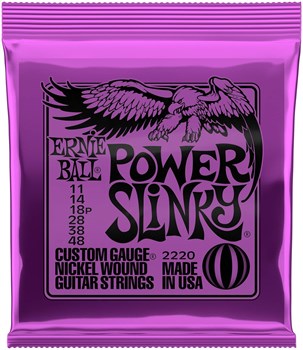 ERNIE BALL 2220 Nickel Wound Slinky Power 11-48 - Струны для электрогитары P02220 - фото 4704