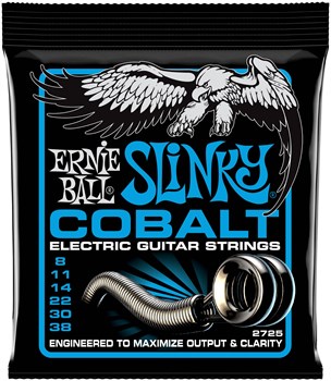 ERNIE BALL 2725 Cobalt Slinky Extra 8-38 - Струны для электрогитары P02725 - фото 4736