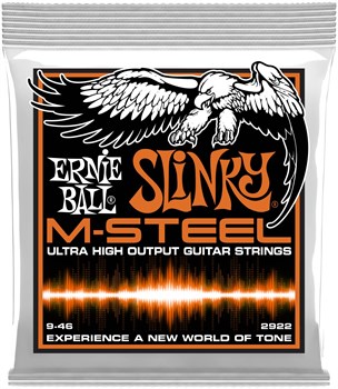 ERNIE BALL 2922 M-Steel Slinky Hybrid 9-46 - Струны для электрогитары P02922 - фото 4742