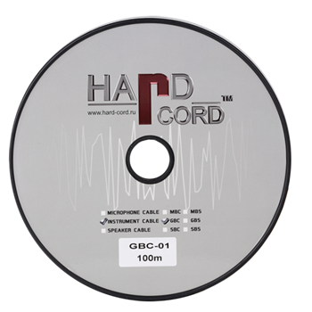 HardCord GBC-01 инструментальный кабель, 100м GBC-01 - фото 5070