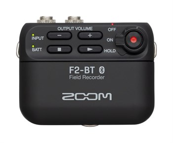 Zoom F2-BT/B полевой стереорекордер, Bluetooth, чёрный цвет F2-BT/B - фото 5790