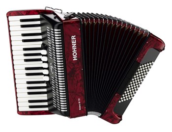 A1663 BRAVO III 72 RED Аккордеон Hohner A1663 - фото 6219