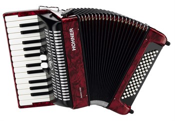 A1697 BRAVO II 60 RED Аккордеон Hohner A1697 - фото 6222