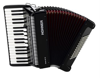 A1662 BRAVO III 72 Black Аккордеон Hohner A1662 - фото 6225