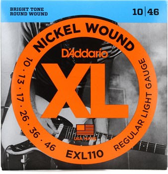 D'ADDARIO EXL110 - Струны для электрогитары EXL110-1 - фото 7862