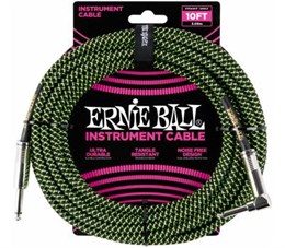 ERNIE BALL 6077, 3.05м - Инструментальный кабель P06077