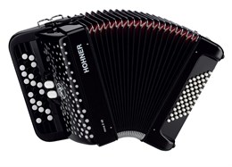 A4252 NOVA II 48 BLACK Аккордеон кнопочный Hohner A4252