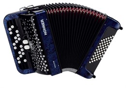 A4254 NOVA II 48 Blue Аккордеон кнопочный Hohner A4254