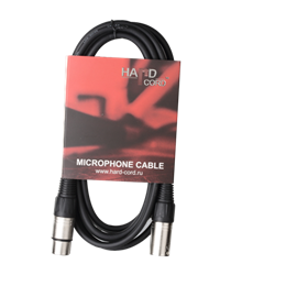 HardCord MCX-30 микрофонный кабель XLR 3m MCX-30