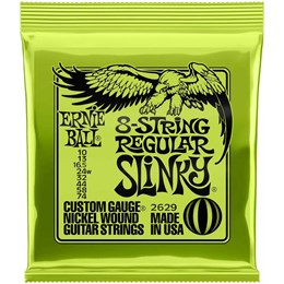 ERNIE BALL 2629 Nickel Wound Slinky Regular 10-74 - Струны для 8 струнной электрогитары Эрни Болл P02629