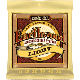 ERNIE BALL 2004 Earthwood 80/20 Bronze Light 11-52 - Струны для акустической гитары P02004